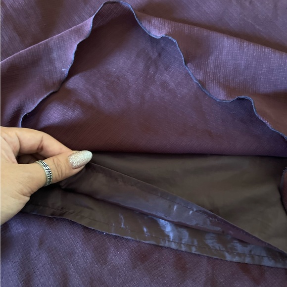 Vintage Deep Maroon skirt - Picture 3 of 7